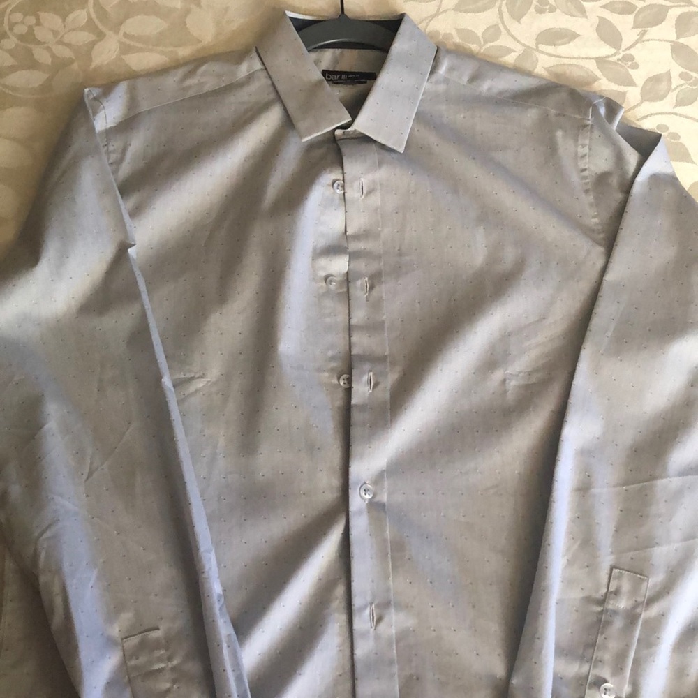 NWOT Bar III Slim Fit button down shirt